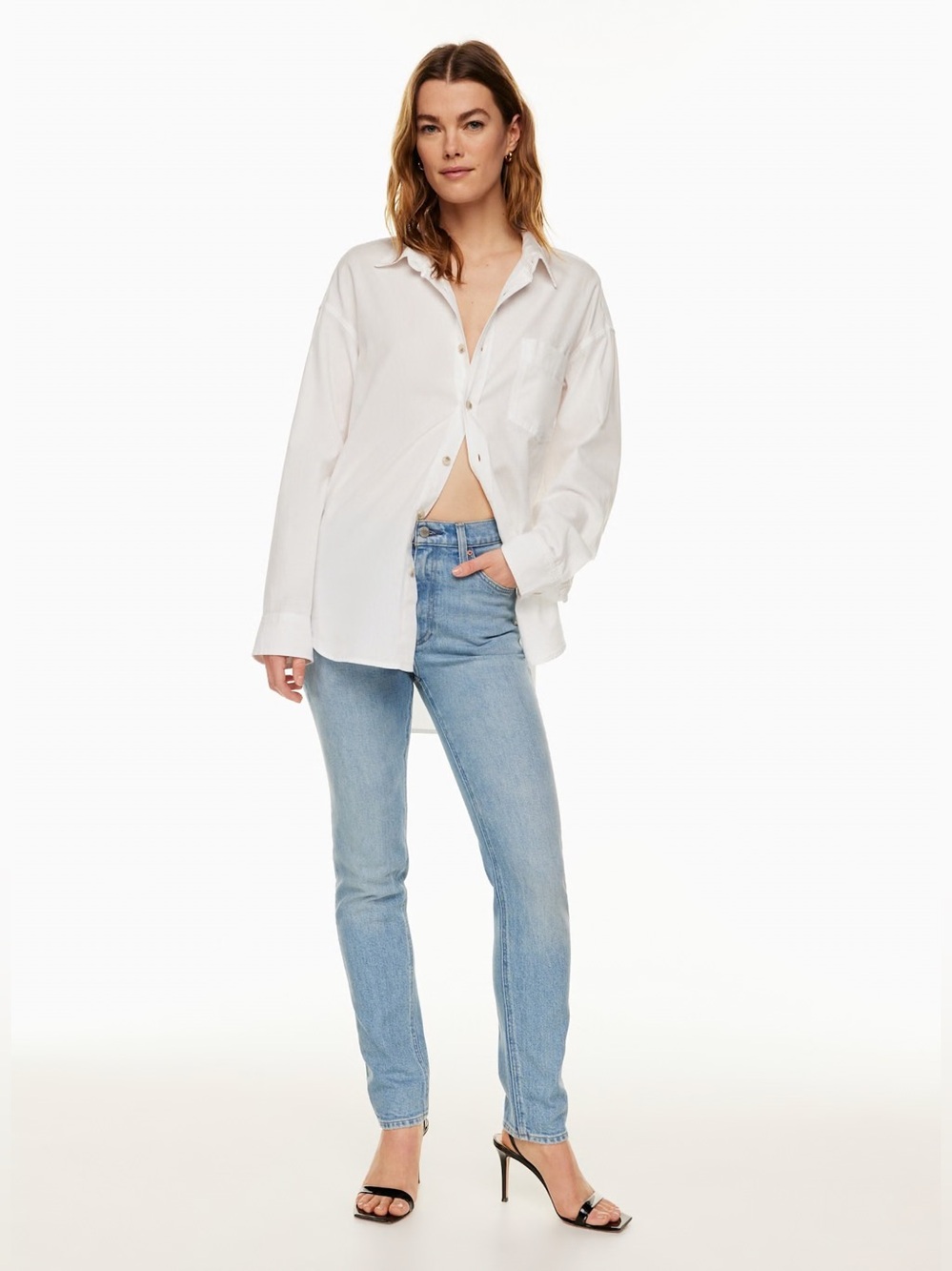NWOT Denim Forum The '80s Bardot Hi-Rise Slim Jean